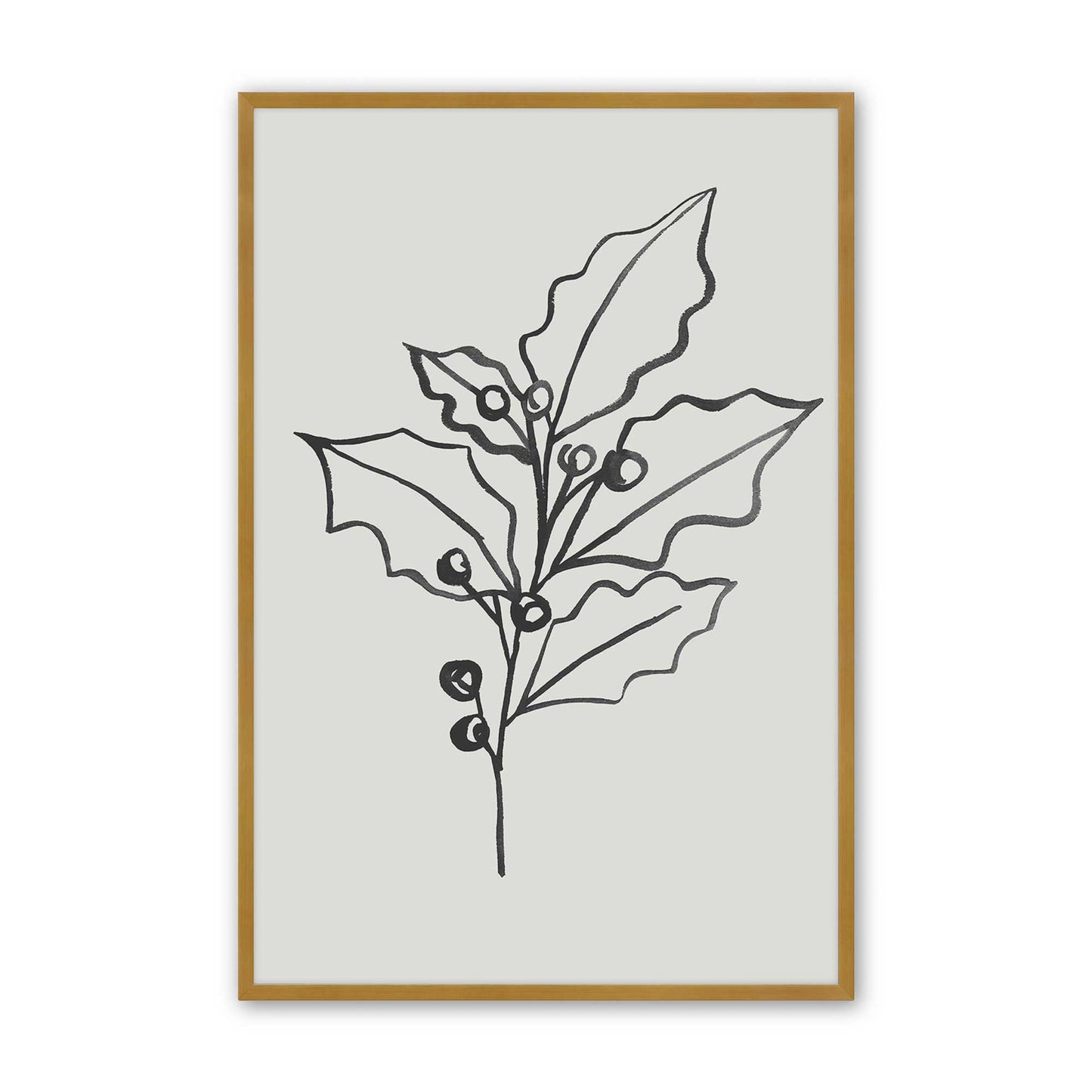 [Color:Polished Gold], Picture of art in a Polished Gold frame