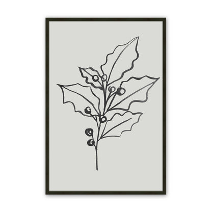 [Color:Satin Black], Picture of art in a Satin Black frame