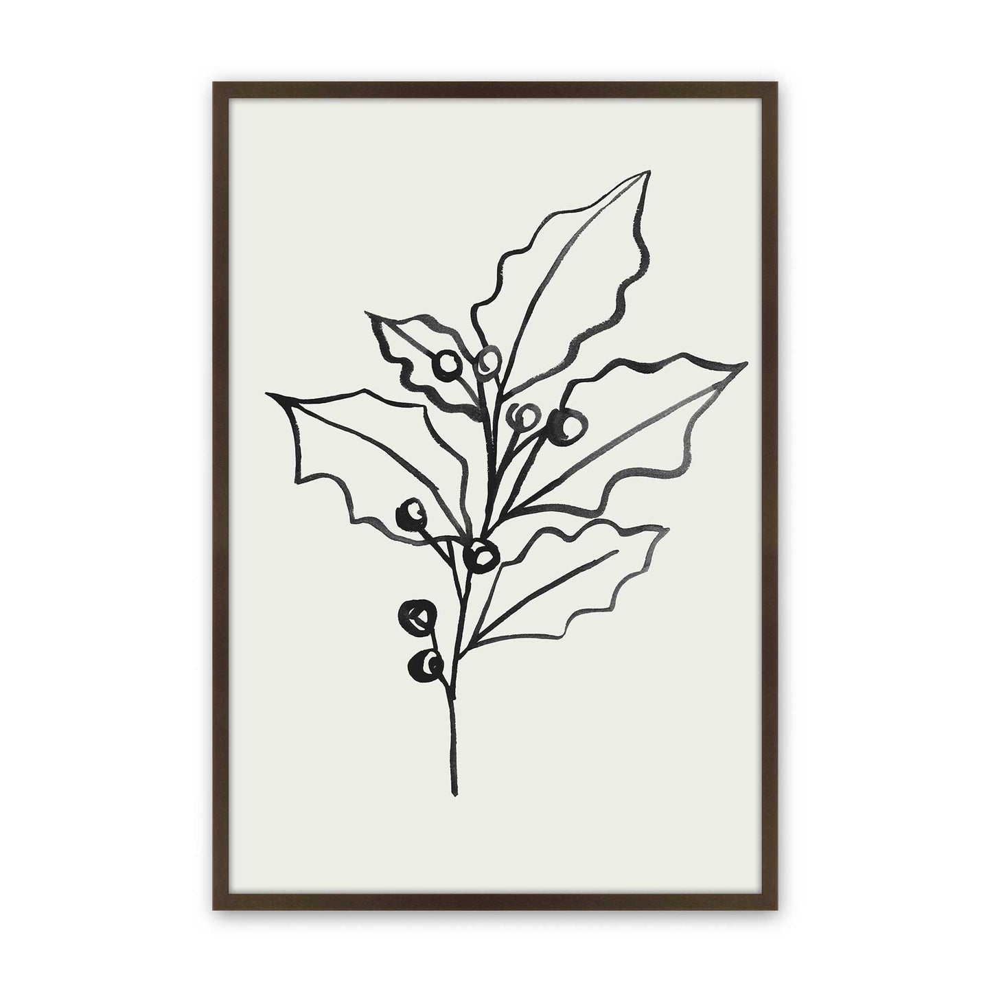 [Color:Belvinder Brown], Picture of art in a Belvinder Brown frame