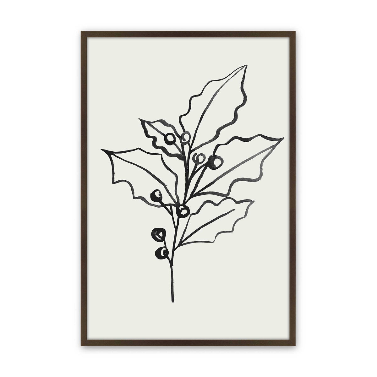 [Color:Belvinder Brown], Picture of art in a Belvinder Brown frame