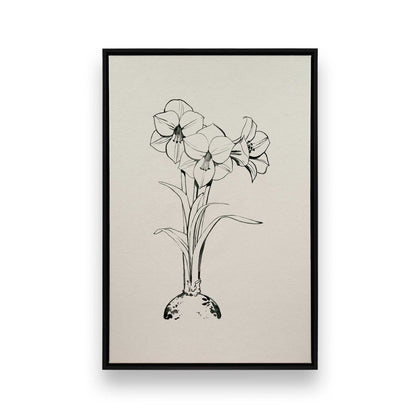 [Color:Satin Black], Picture of art in a Satin Black frame