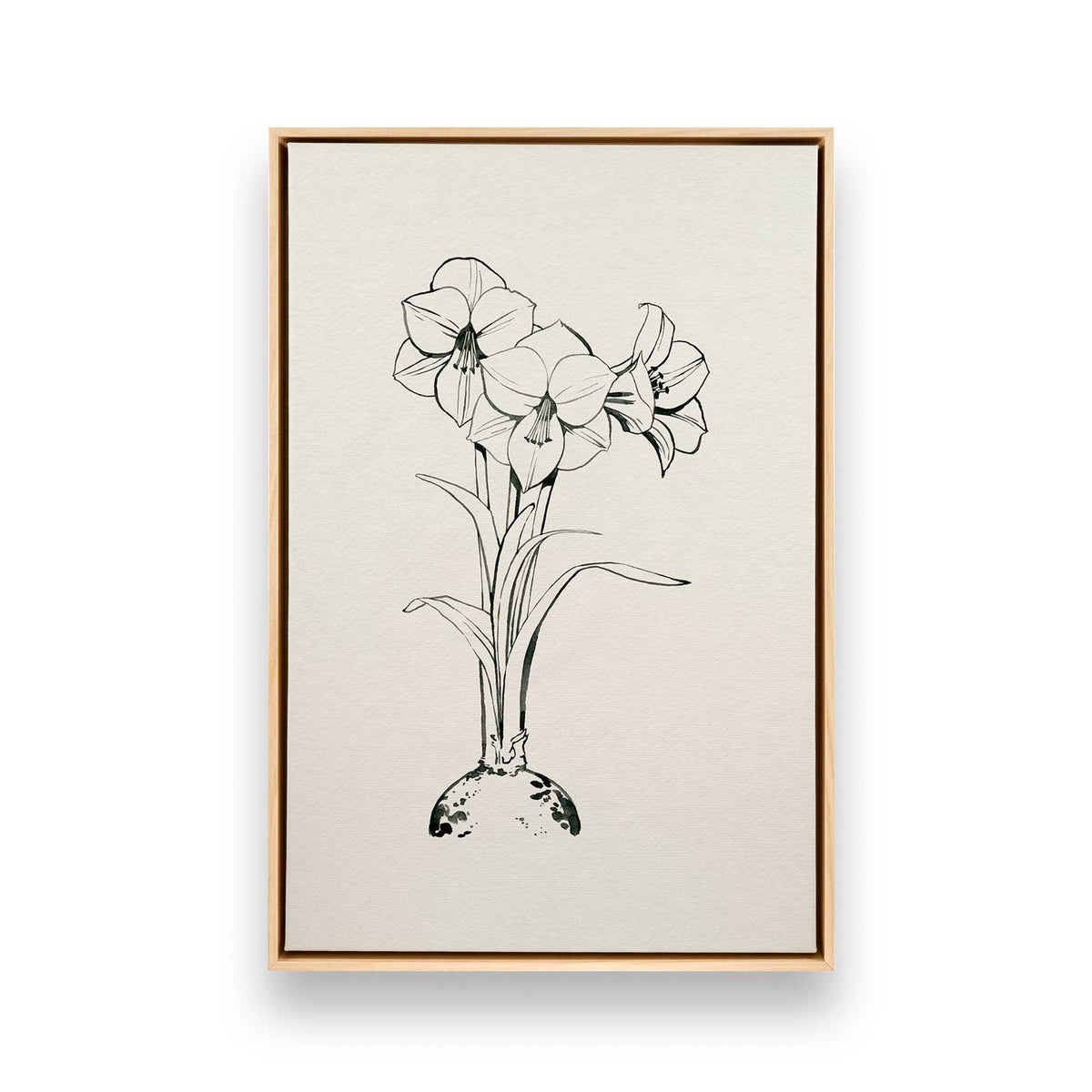 [Color:American Maple], Picture of art in a American Maple frame