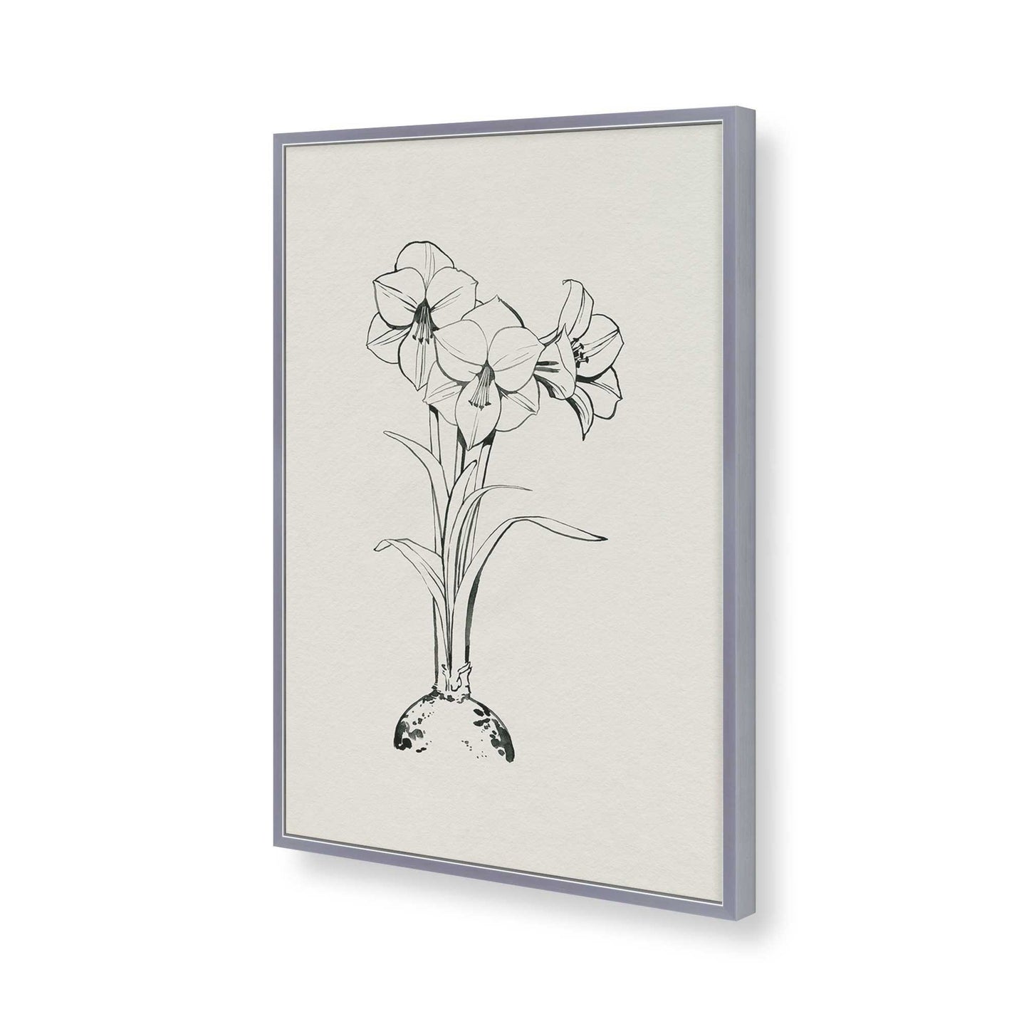 [Color:Polished Chrome], Picture of art in a Polished Chrome frame of the corner