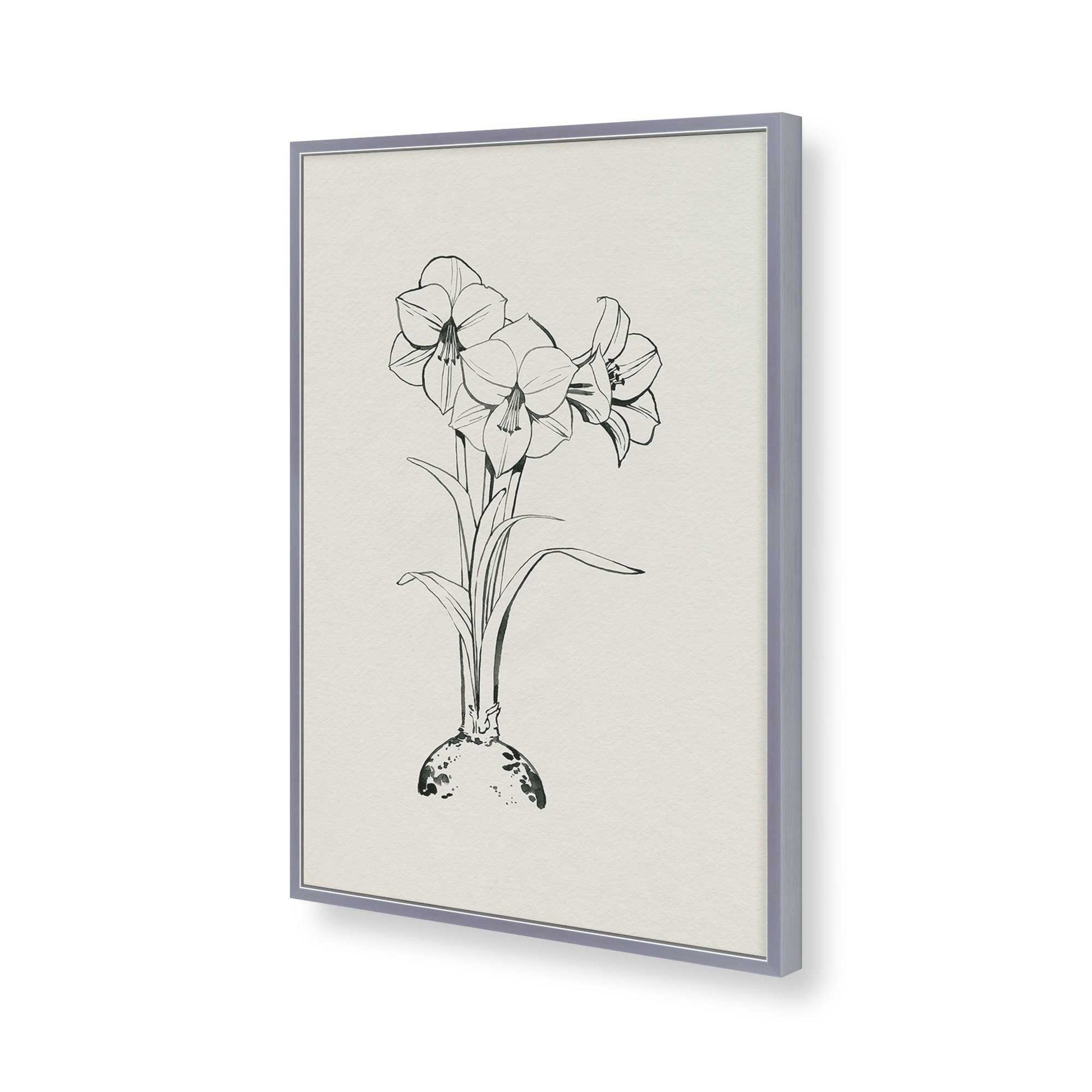 [Color:Polished Chrome], Picture of art in a Polished Chrome frame of the corner