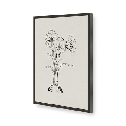 [Color:Satin Black], Picture of art in a Satin Black frame of the corner