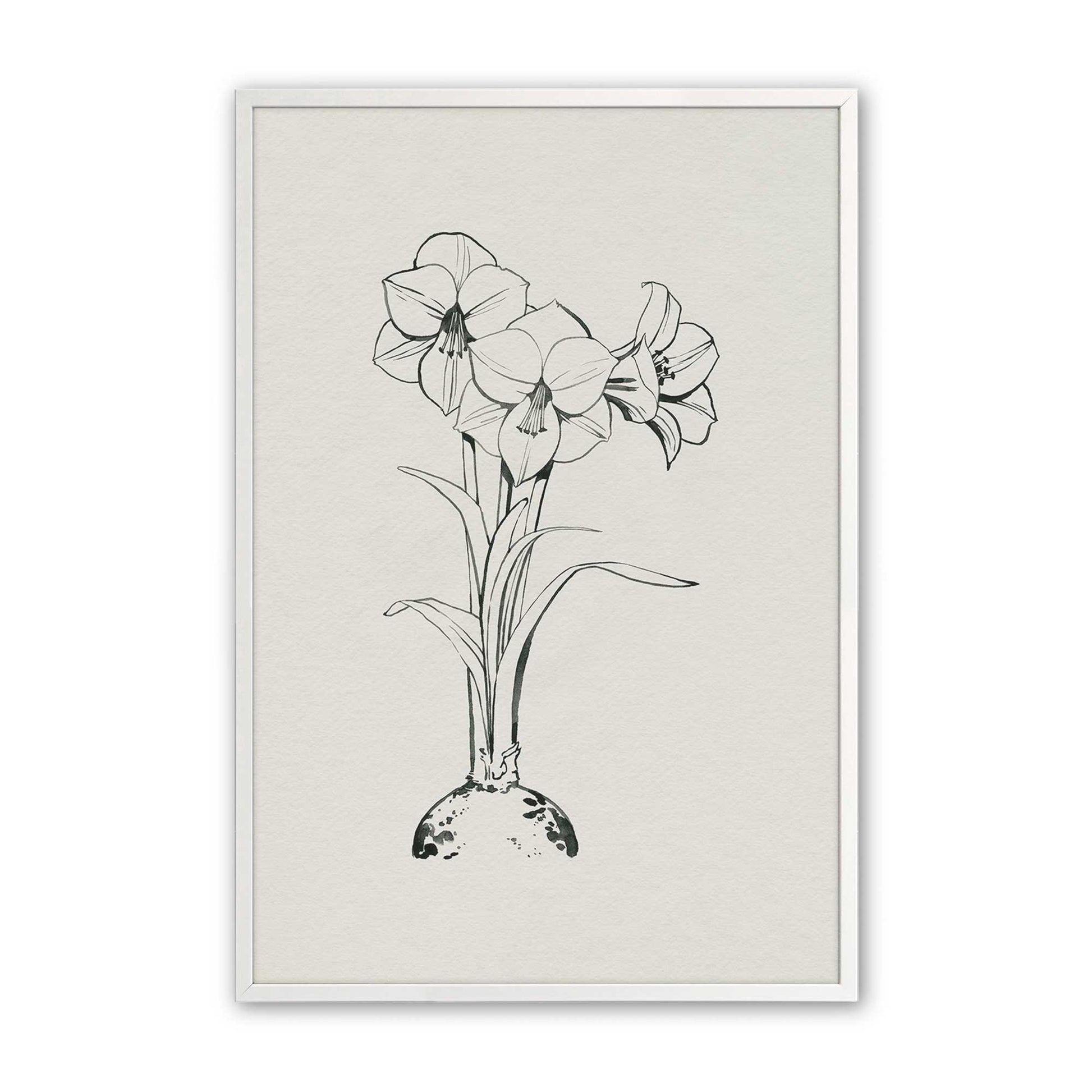 [Color:Opaque White], Picture of art in a Opaque White frame