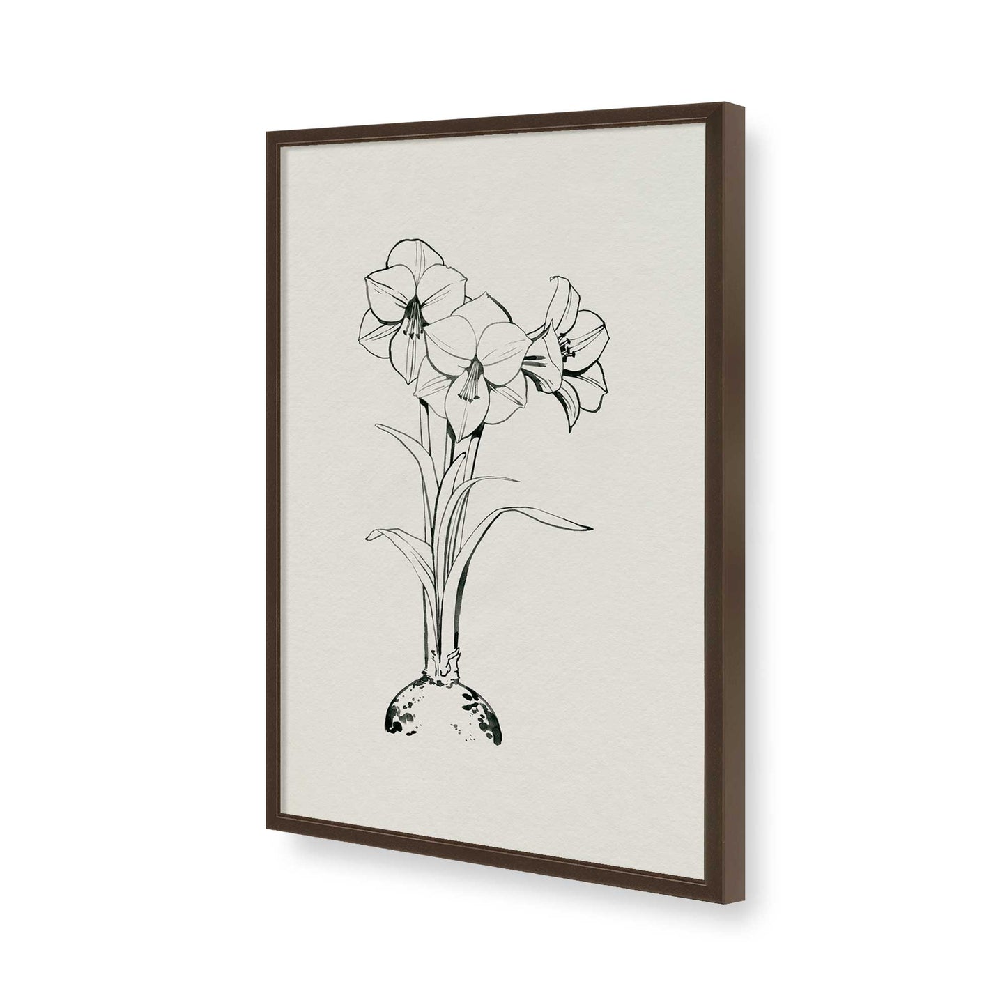 [Color:Belvinder Brown], Picture of art in a Belvinder Brown frame of the corner