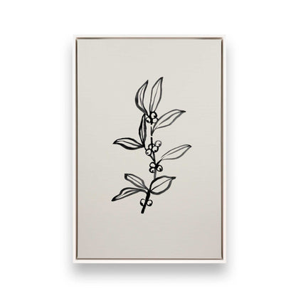 [Color:Opaque White], Picture of art in a White frame