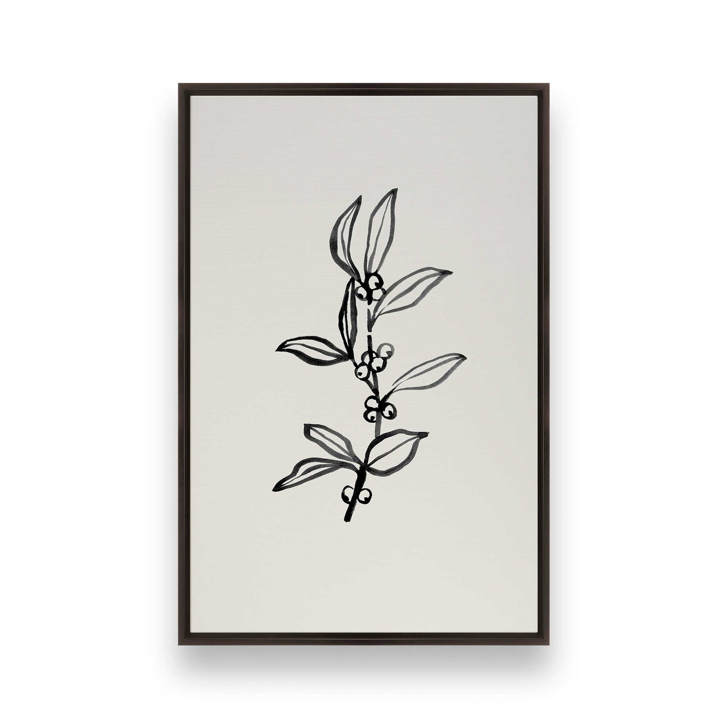 [Color:Espresso], Picture of art in a Espresso frame