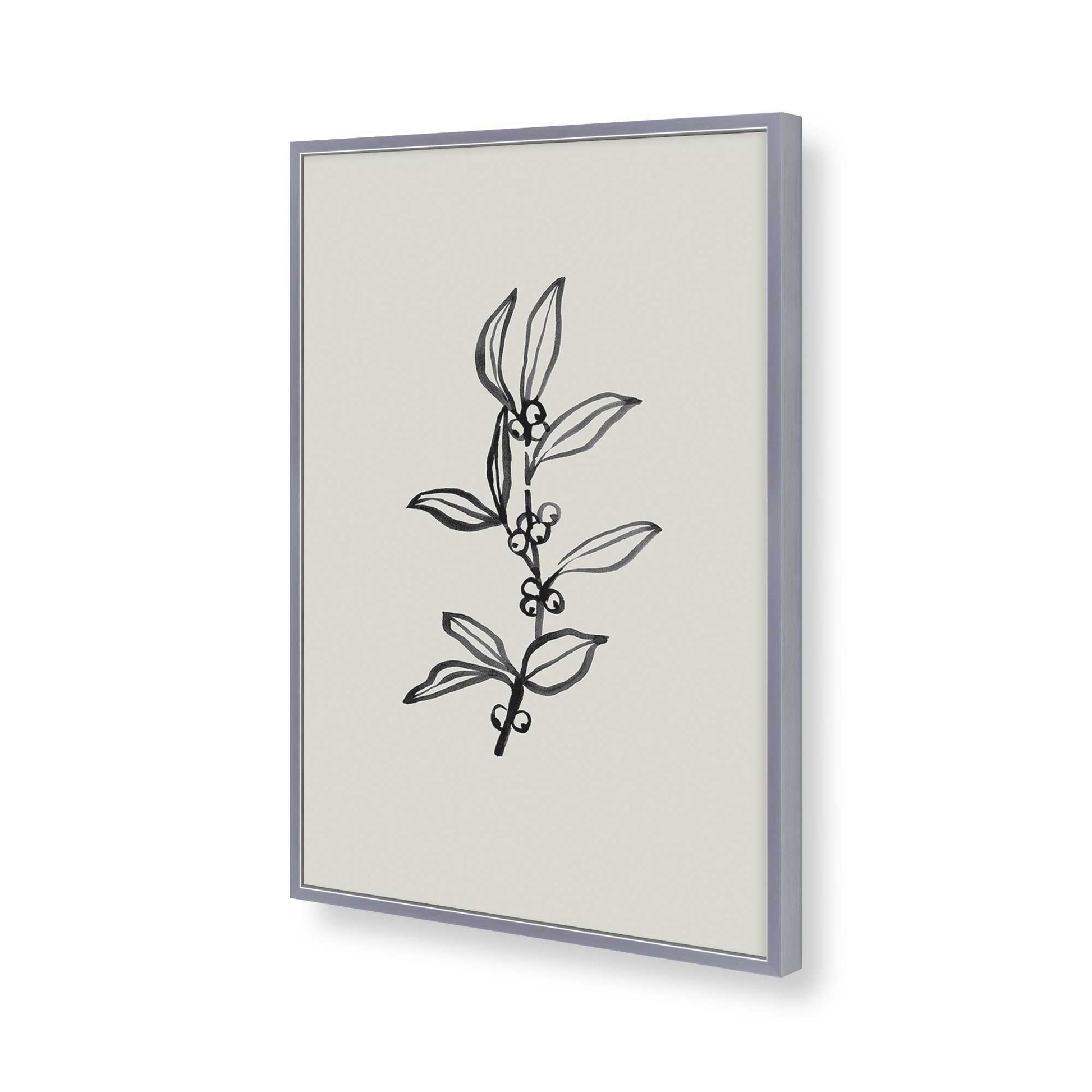 [Color:Polished Chrome], Picture of art in a Polished Chrome frame of the corner