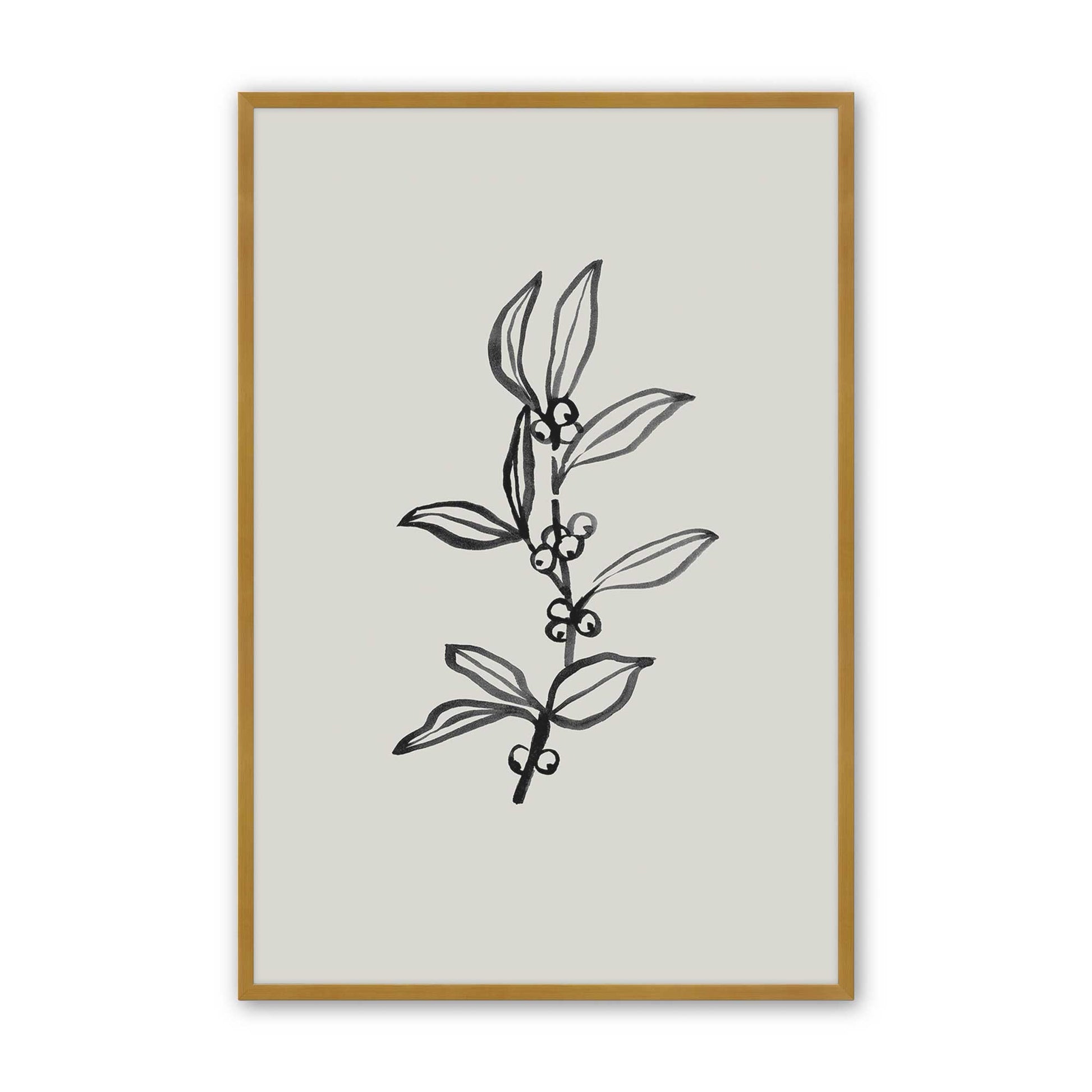 [Color:Polished Gold], Picture of art in a Polished Gold frame