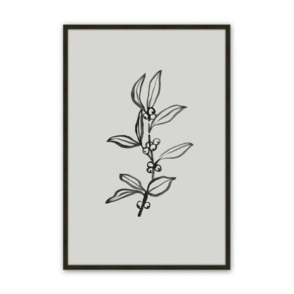 [Color:Satin Black], Picture of art in a Satin Black frame