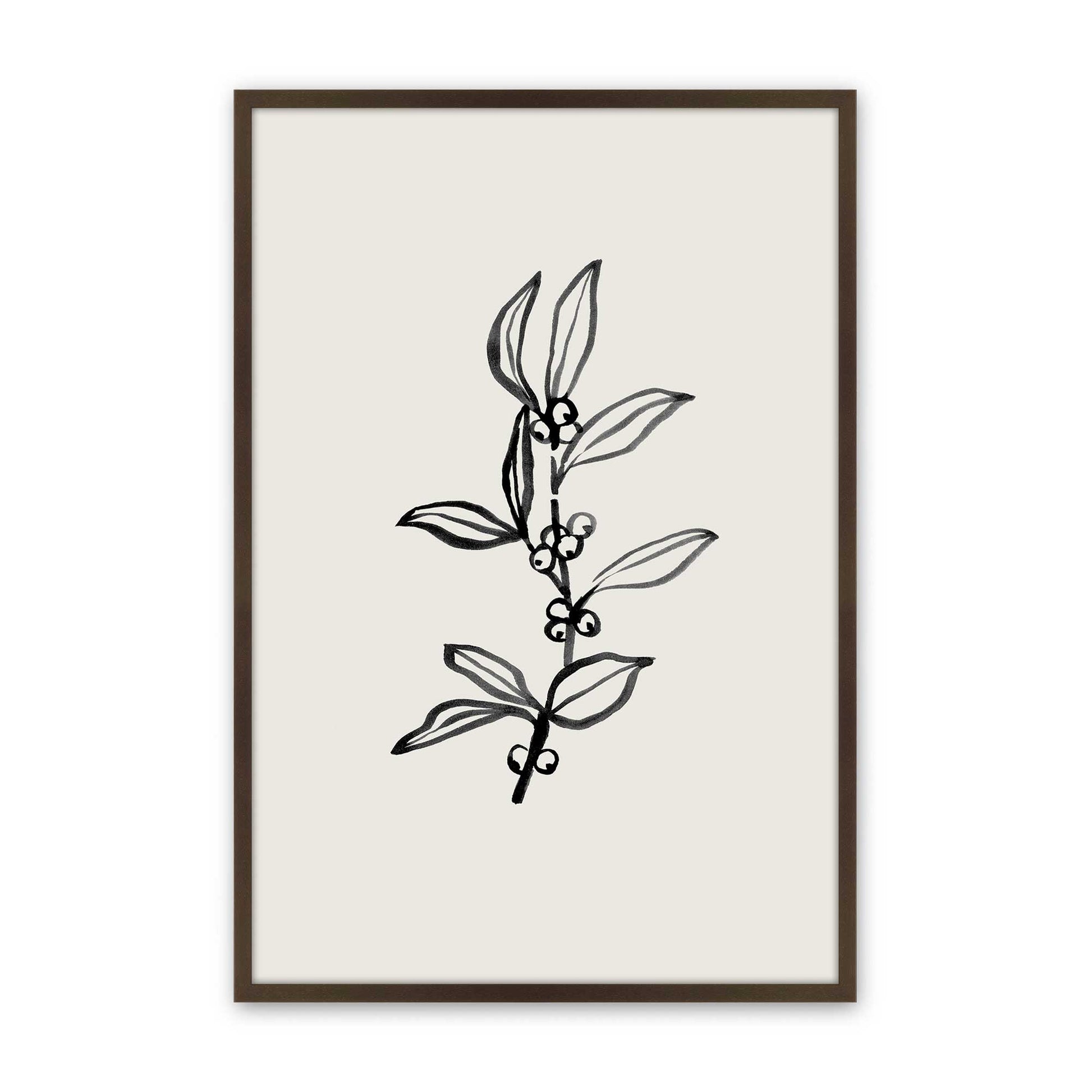 [Color:Belvinder Brown], Picture of art in a Belvinder Brown frame