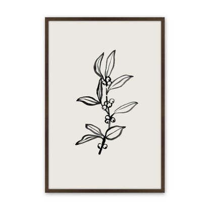 [Color:Belvinder Brown], Picture of art in a Belvinder Brown frame