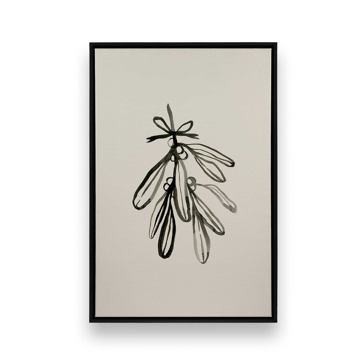 [Color:Satin Black], Picture of art in a Satin Black frame