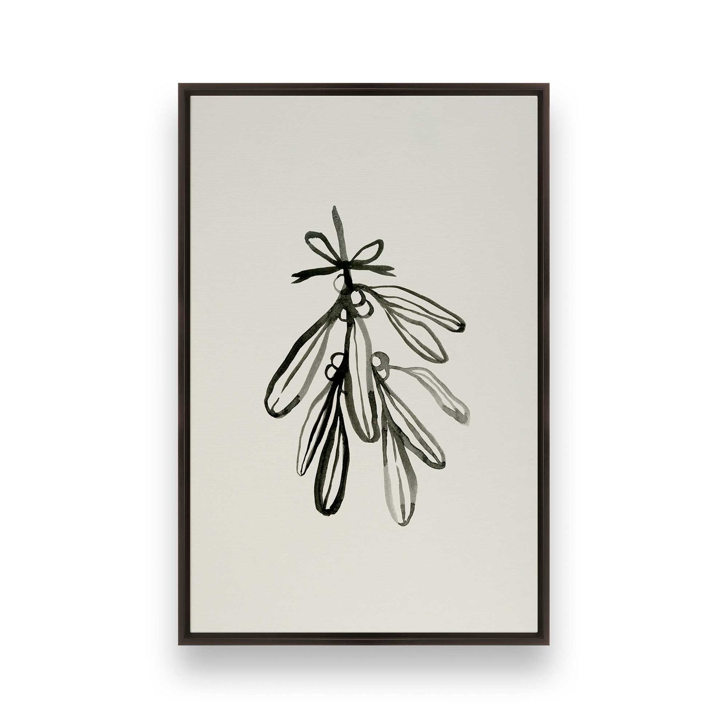 [Color:Espresso], Picture of art in a Espresso frame