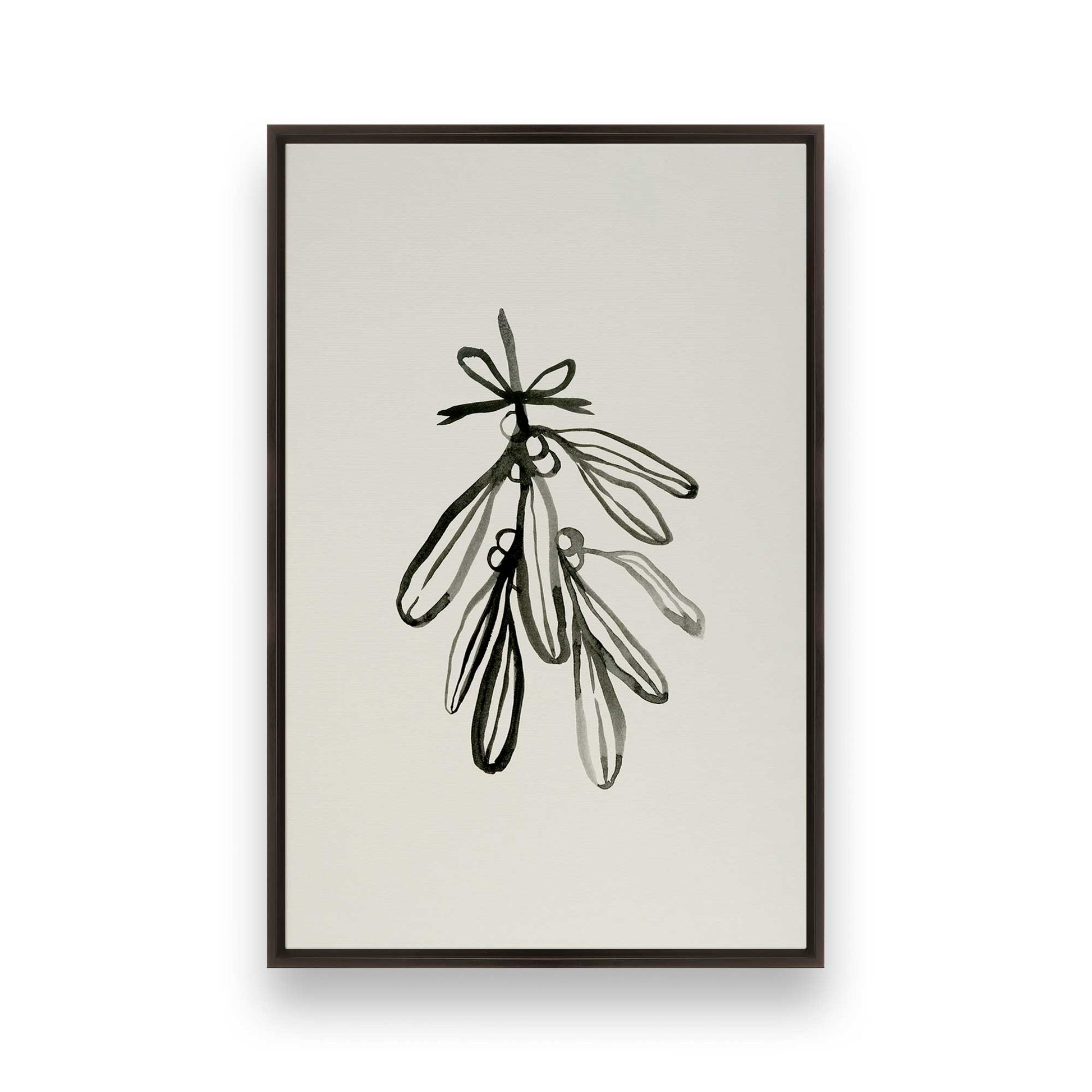 [Color:Espresso], Picture of art in an Espresso frame