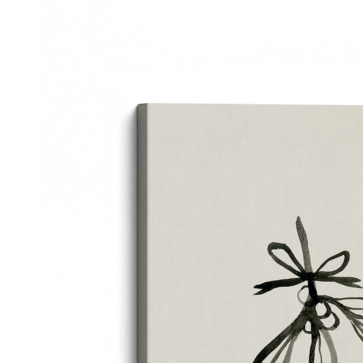 [Color:Stretched Canvas], Picture of the corner of the art