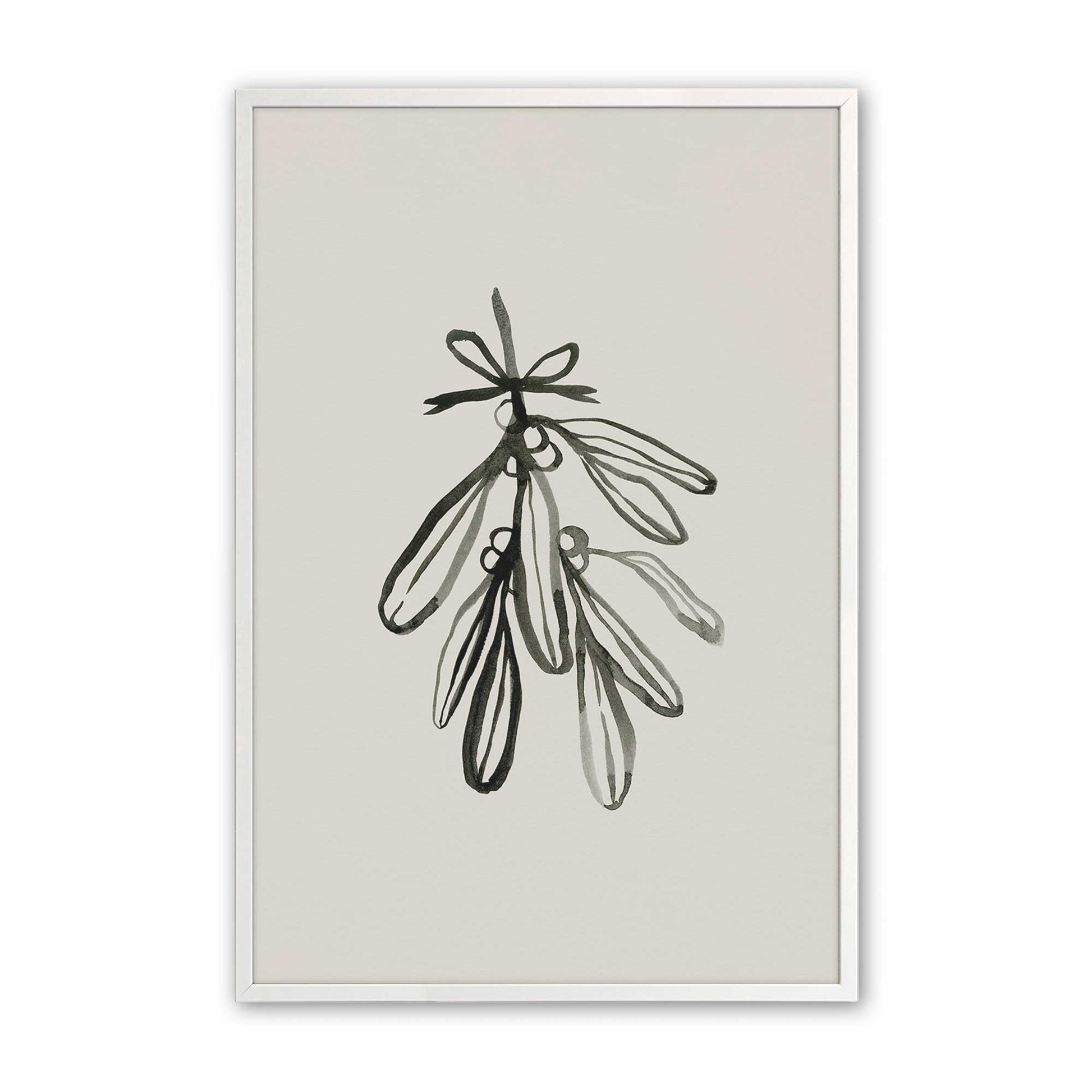 [Color:Opaque White], Picture of art in an Opaque White frame