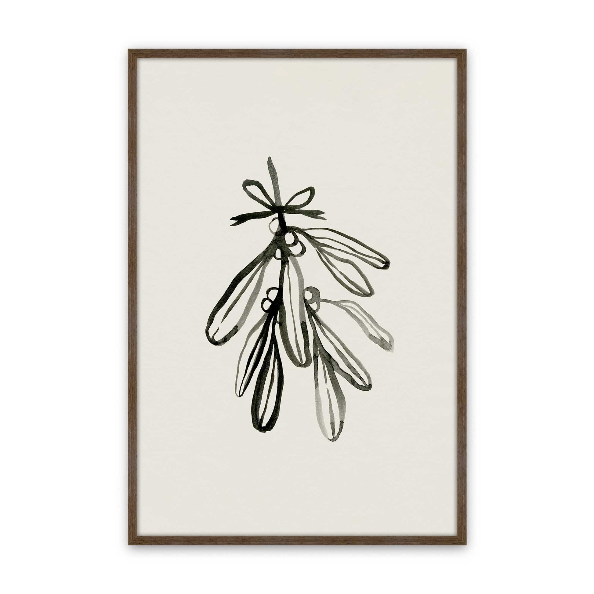 [Color:Walnut], Picture of art in a Walnut frame