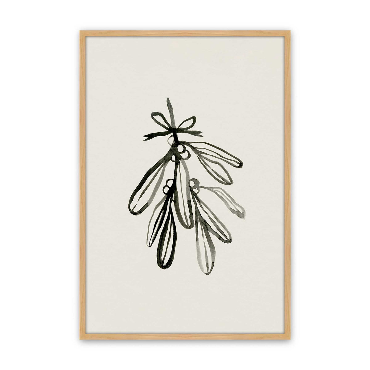 [Color:American Maple], Picture of art in an American Maple frame