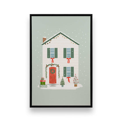 [Color:Satin Black], Picture of art in a Satin Black frame