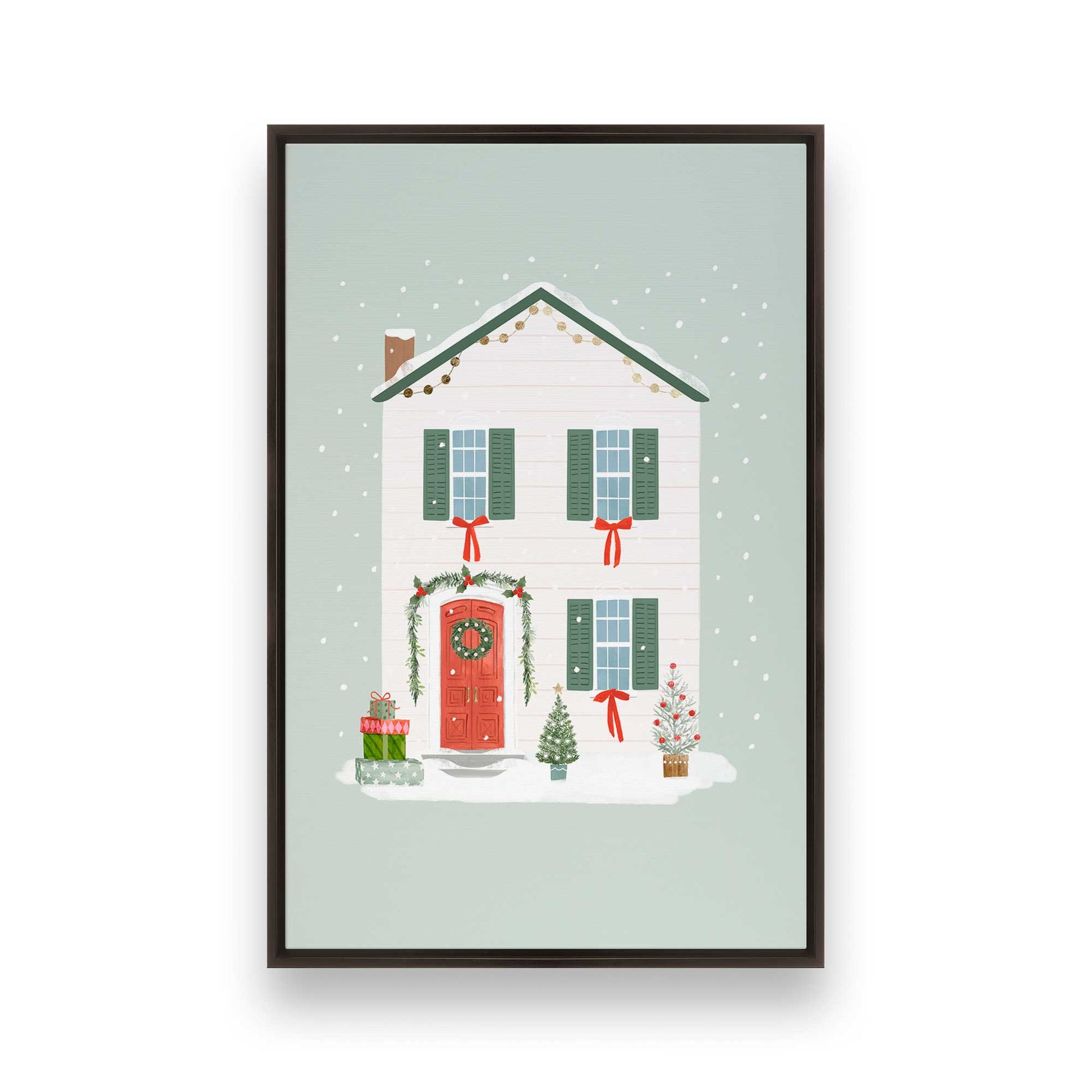 [Color:Espresso], Picture of art in a Espresso frame