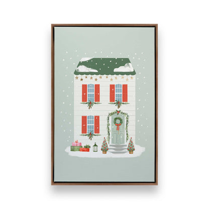 [Color:Walnut], Picture of art in a Walnut frame