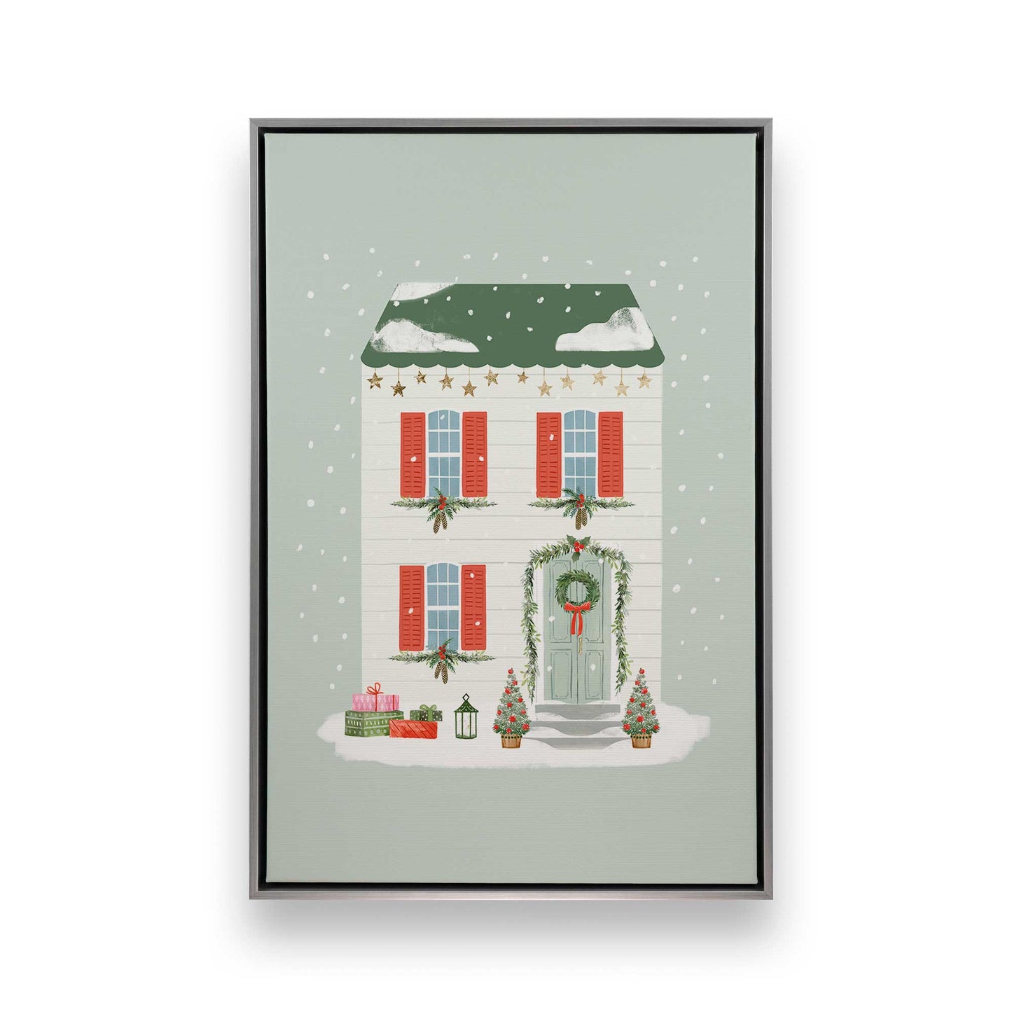 [Color:Polished Chrome], Picture of art in a Polished Chrome frame