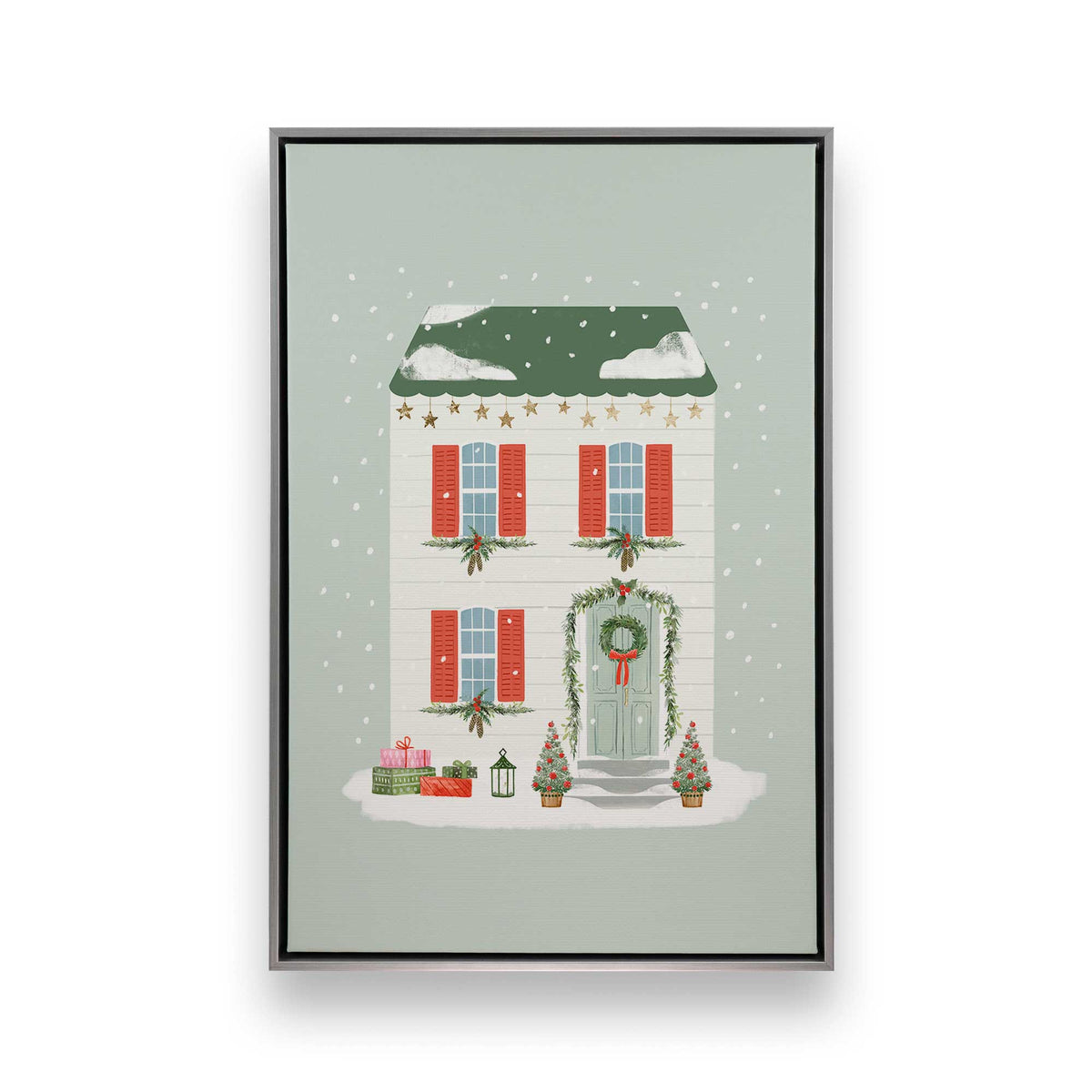 [Color:Polished Chrome], Picture of art in a Polished Chrome frame