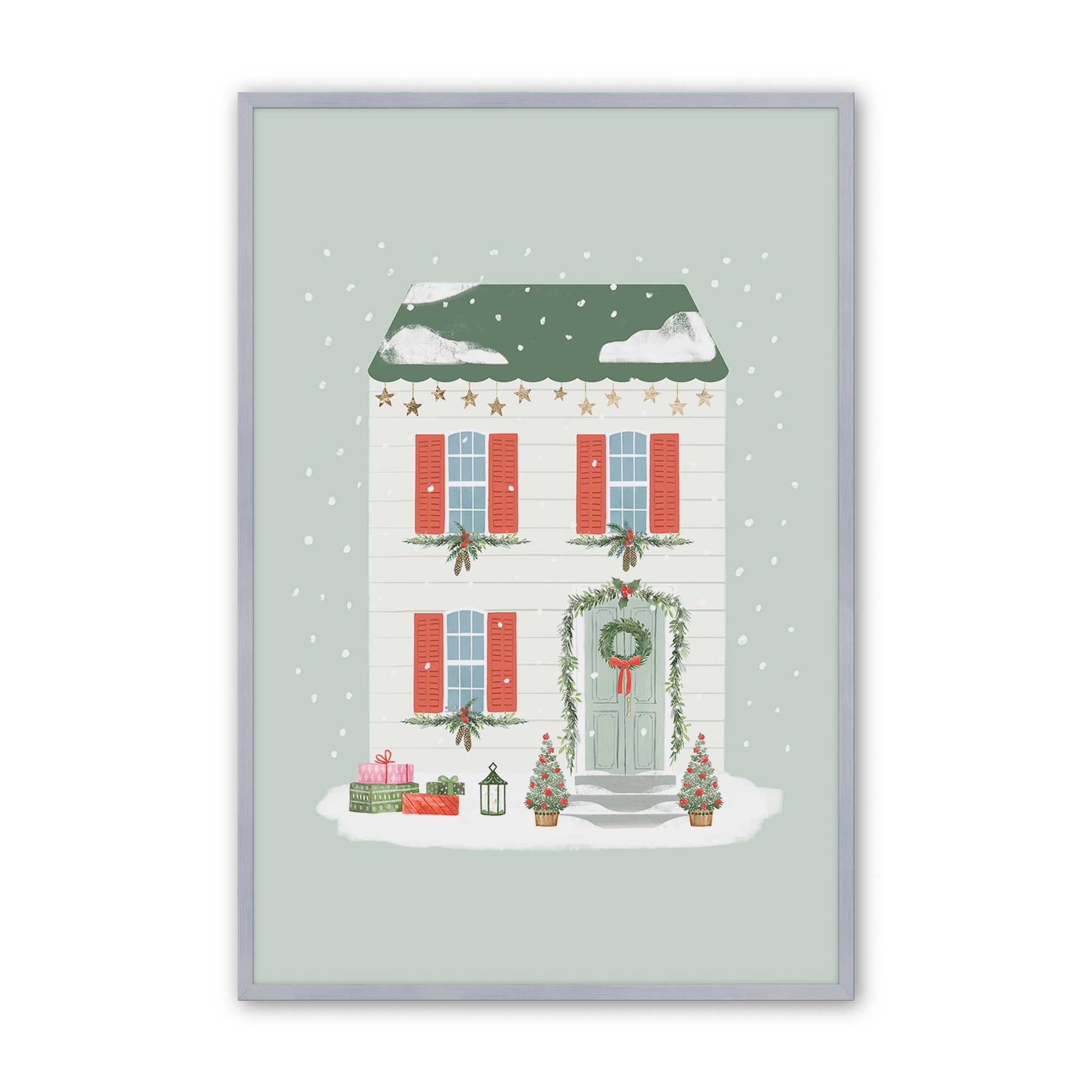 [Color:Polished Chrome], Picture of art in a Polished Chrome frame