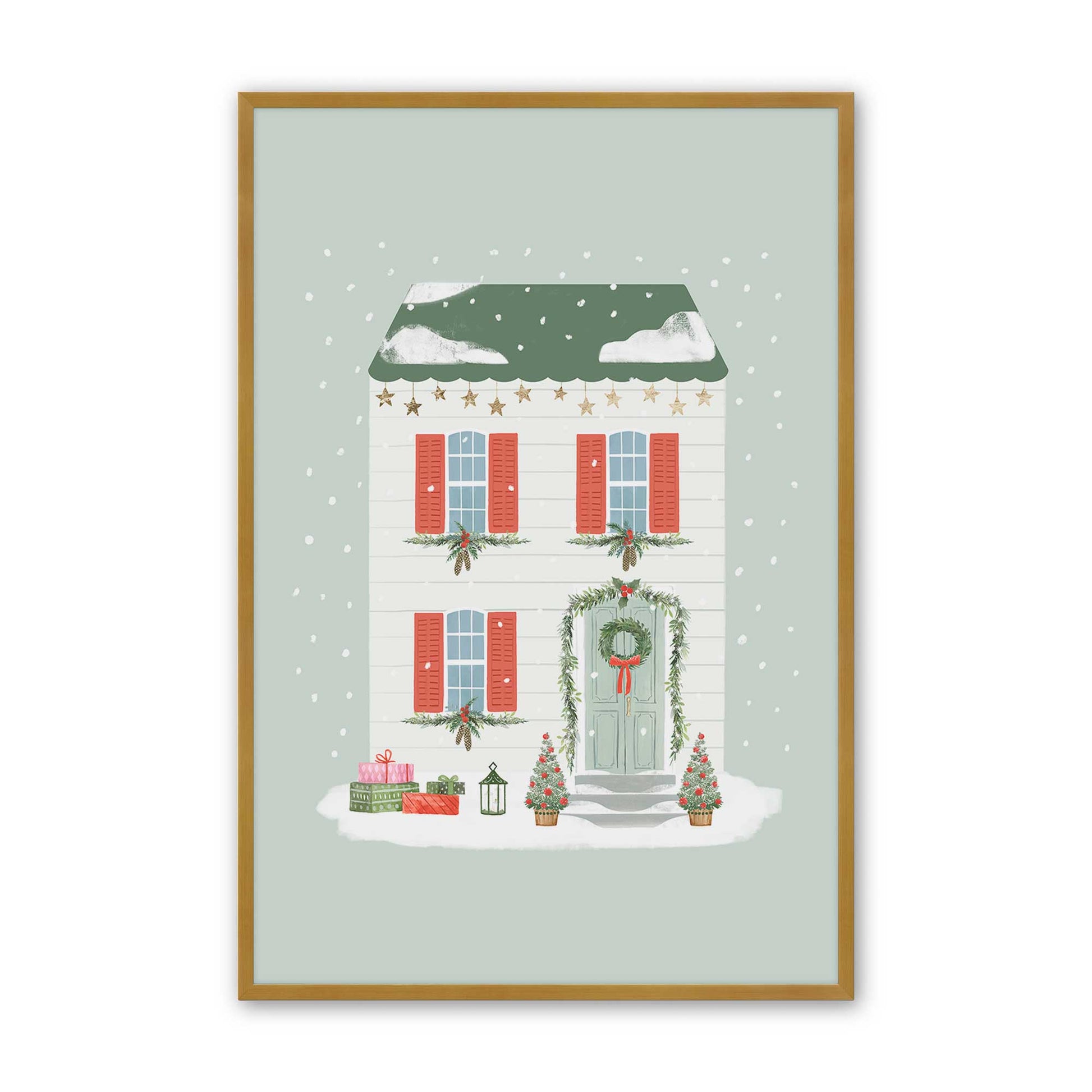 [Color:Polished Gold], Picture of art in a Polished Gold frame