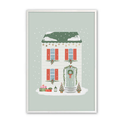 [Color:Opaque White], Picture of art in a Opaque White frame