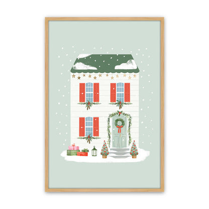 [Color:American Maple], Picture of art in a American Maple frame