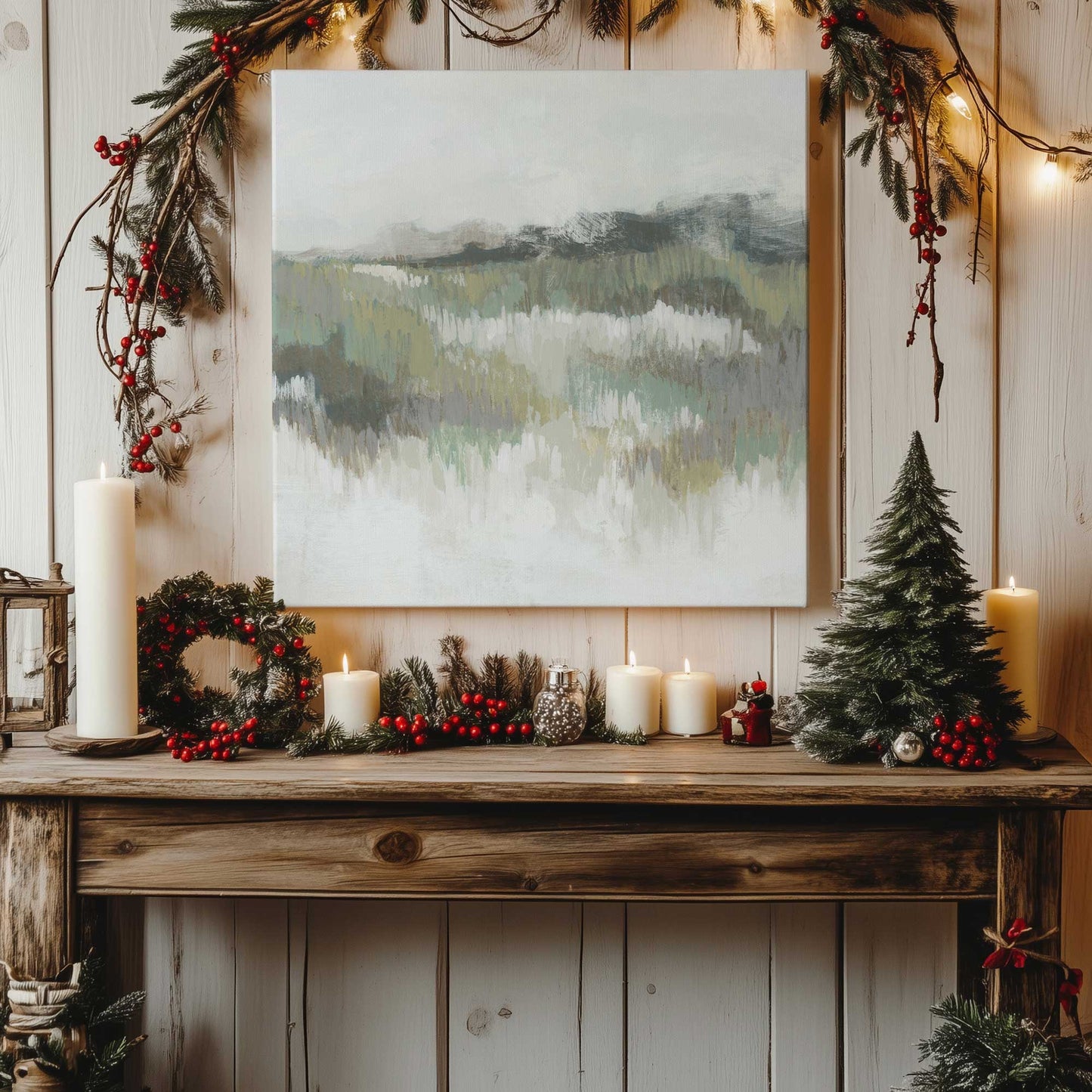 Picture of art in a room