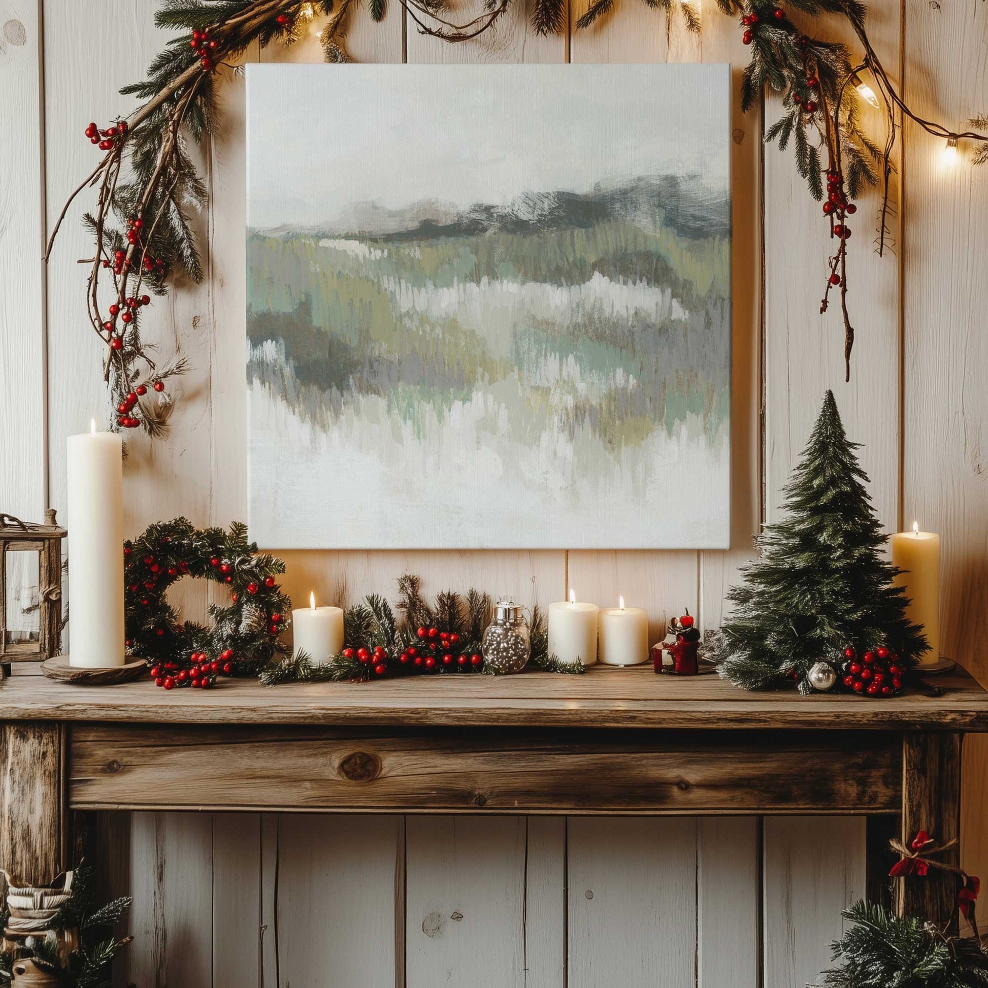 Picture of art in a room