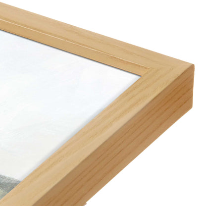 [Color:Espresso], Picture of art in a Espresso frame at an angle