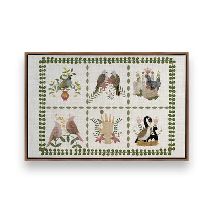 [Color:Walnut], Picture of art in a Walnut frame