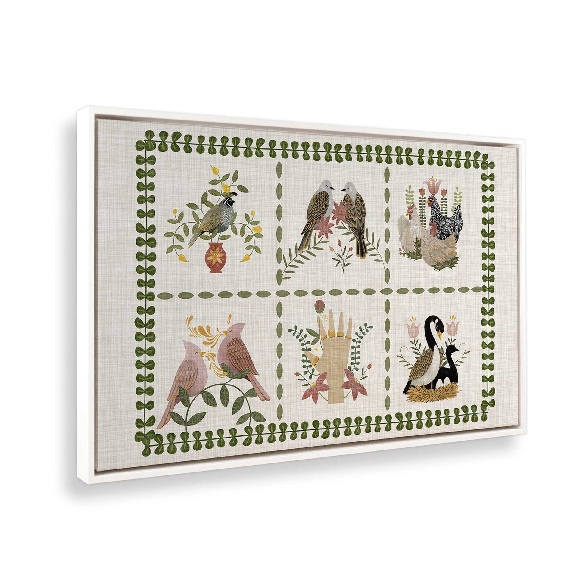 [Color:Opaque White], Picture of the corner of the art