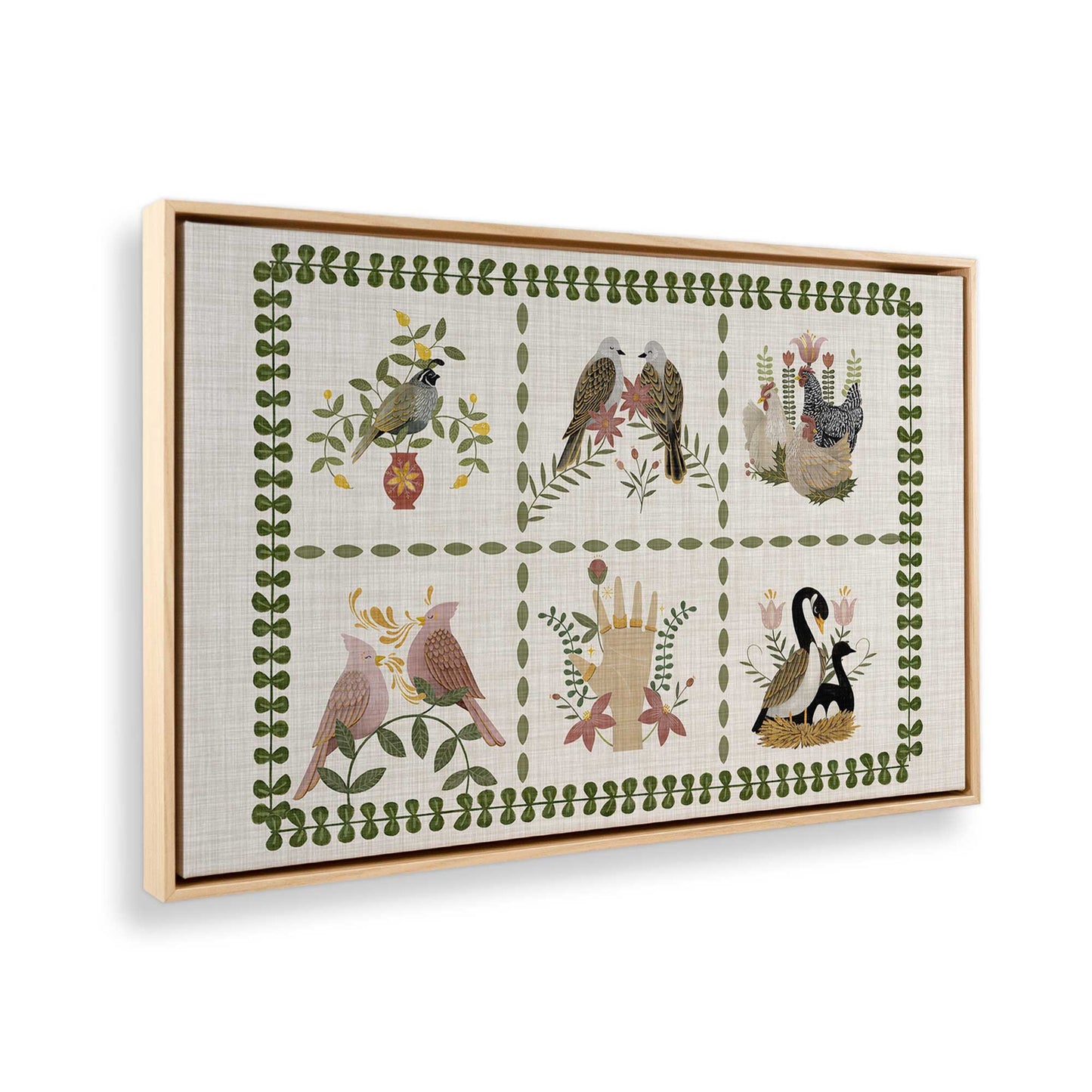 [Color:American Maple], Picture of the corner of the art