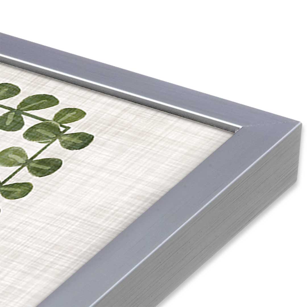 [Color:Polished Chrome], Picture of art in a Polished Chrome frame at an angle