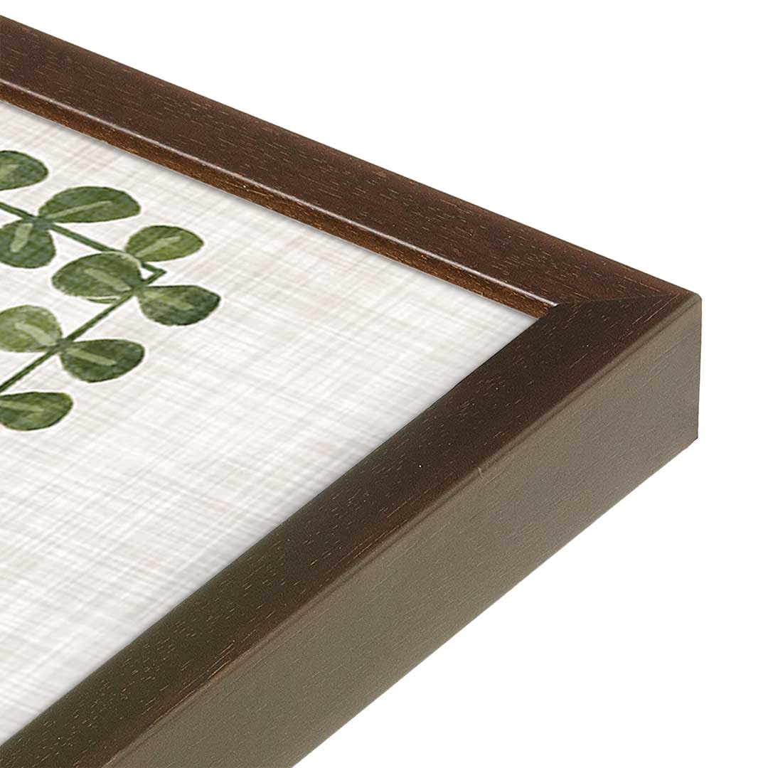 [Color:Belvinder Brown], Picture of art in a Belvinder Brown frame at an angle