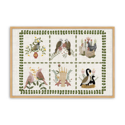 [Color:American Maple], Picture of art in a American Maple frame