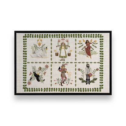 [Color:Satin Black], Picture of art in a Satin Black frame