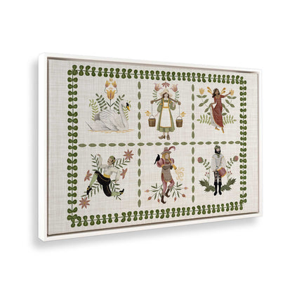 [Color:Opaque White], Picture of the corner of the art