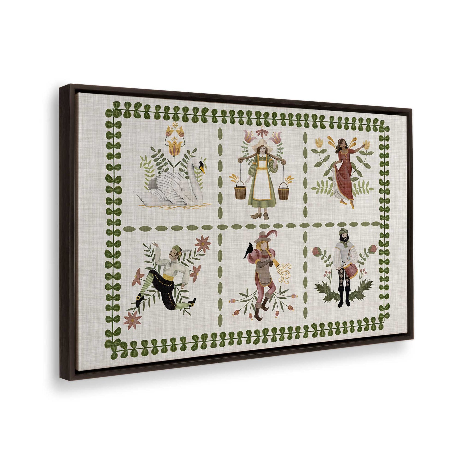 [Color:Espresso], Picture of the corner of the art