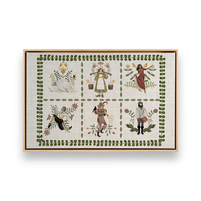 [Color:American Maple], Picture of art in a American Maple frame