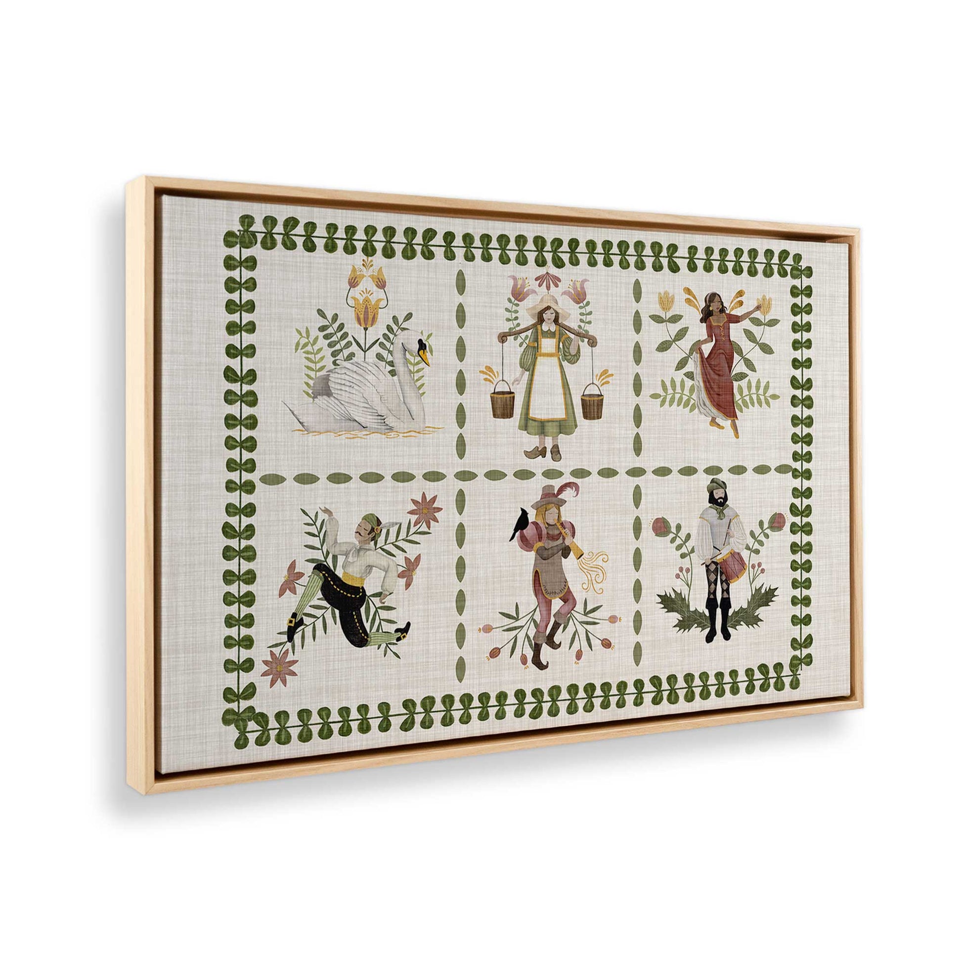 [Color:American Maple], Picture of the corner of the art