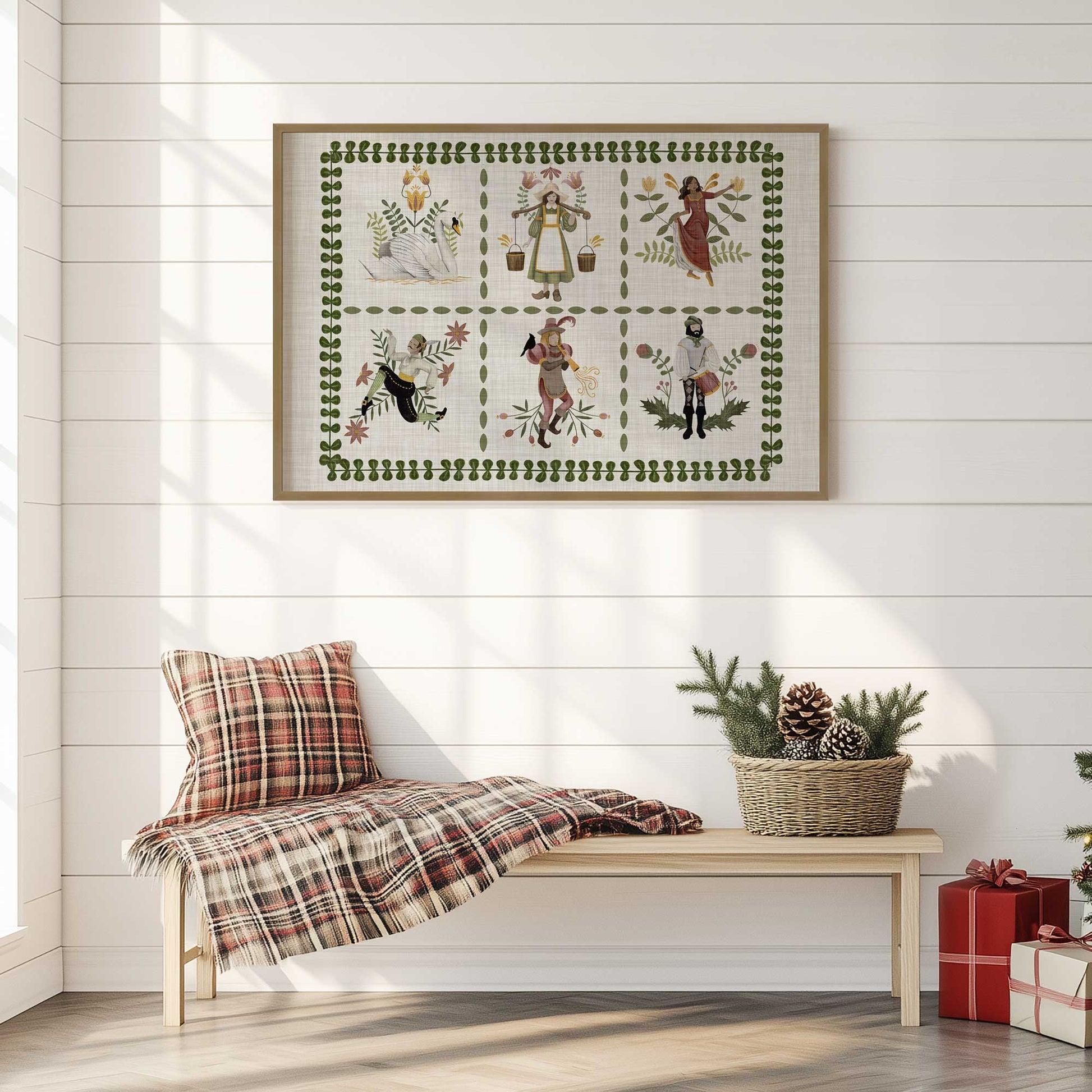 [LIFESTYLE],[SPECIAL],  Picture of art in a roo