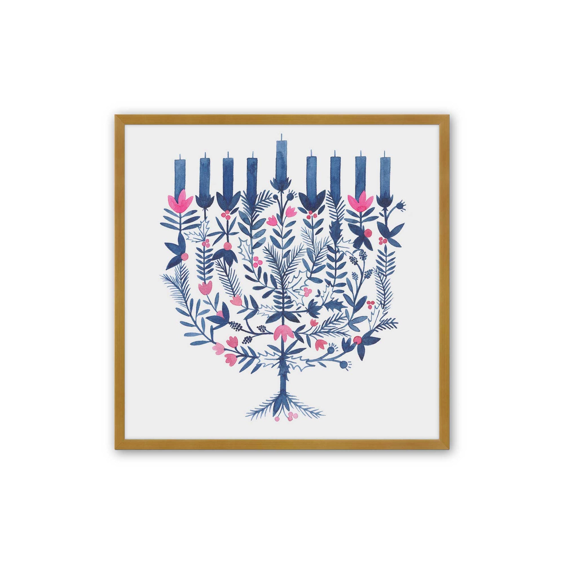 [Color:Polished Gold], Picture of art in a Polished Gold frame